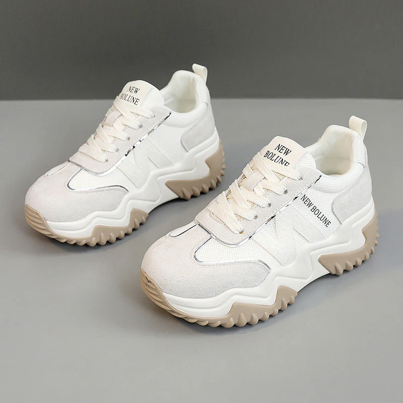 Damen Sportliche Chunky Sneakers mit ergonomischer Dämpfung und rutschfester Sohle - Image 2