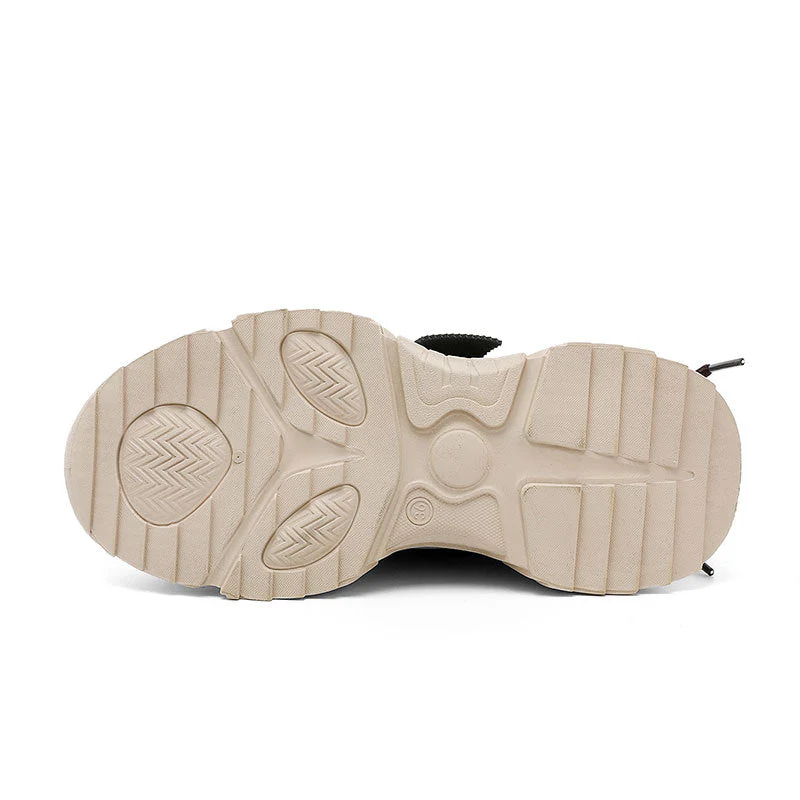 Damen Sportliche Chunky Sneakers mit exklusivem Mustermix und strapazierfähigem Obermaterial - Image 3