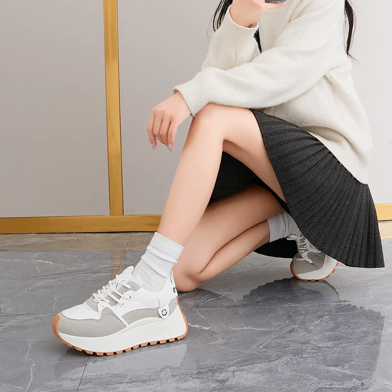 Damen Sportliche Chunky Sneakers mit hohem Tragekomfort und rutschfester Sohle - Image 2