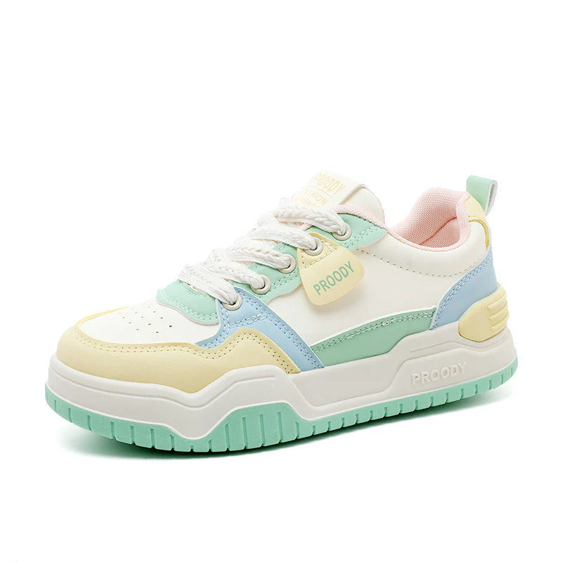 Damen Sportliche Chunky Sneakers mit modischem Design und dämpfender Laufsohle - Image 4