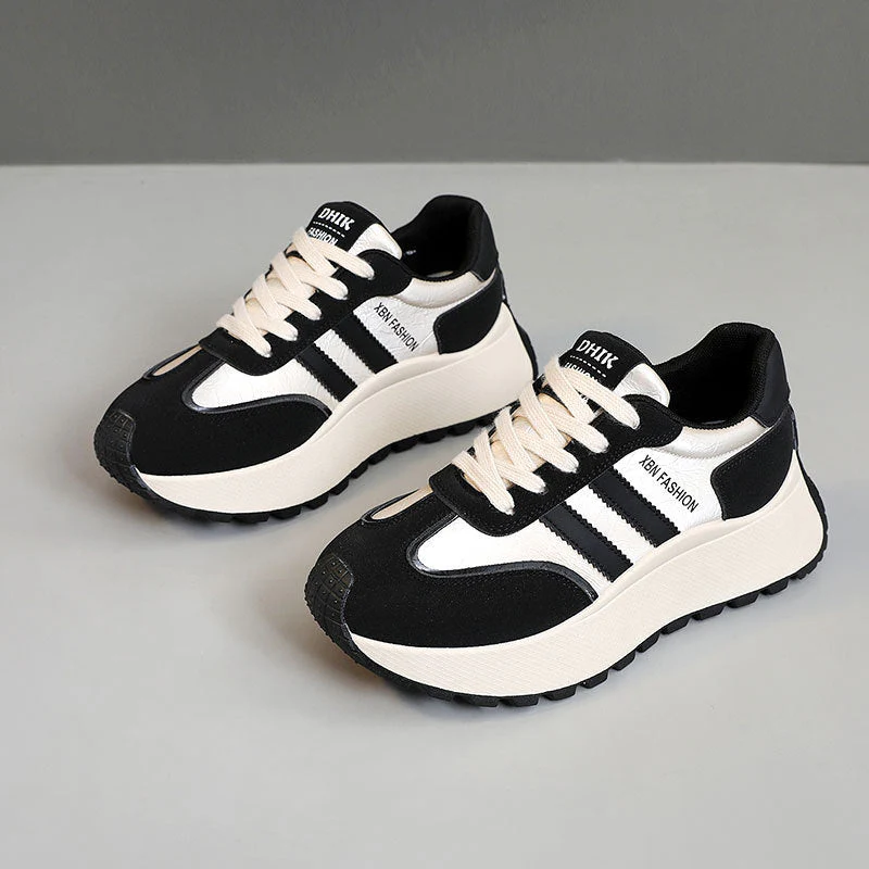 Damen Sportliche Chunky Sneakers mit rutschfester Laufsohle und atmungsaktivem Obermaterial - Image 6