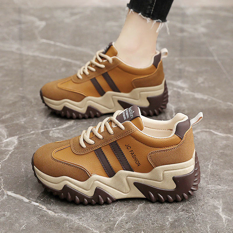 Damen Sportliche Chunky Sneakers mit rutschfester Sohle und atmungsaktivem Obermaterial - Image 2