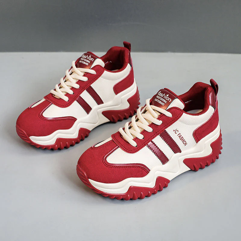 Damen Sportliche Chunky Sneakers mit rutschfester Sohle und atmungsaktiver Oberflächenstruktur - Image 8
