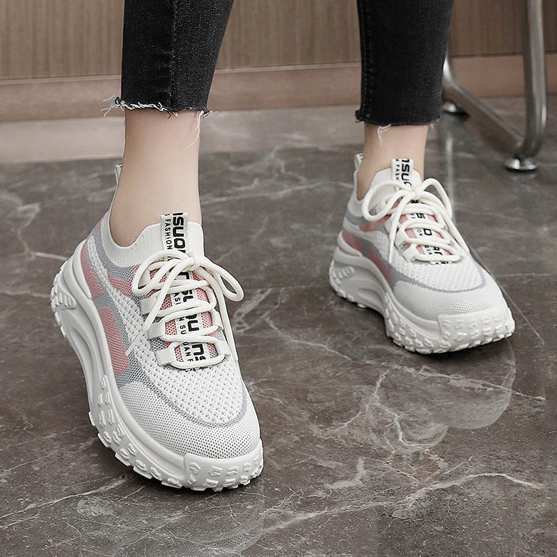 Damen Sportliche Fashion Sneakers mit atmungsaktivem Obermaterial - Image 3