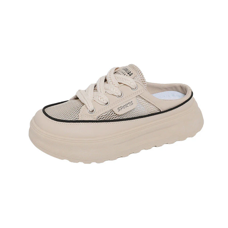 Damen Sportliche Freizeitschlüpfschuhe mit atmungsaktivem Mesh-Obermaterial und stabiler Sohle - Image 6