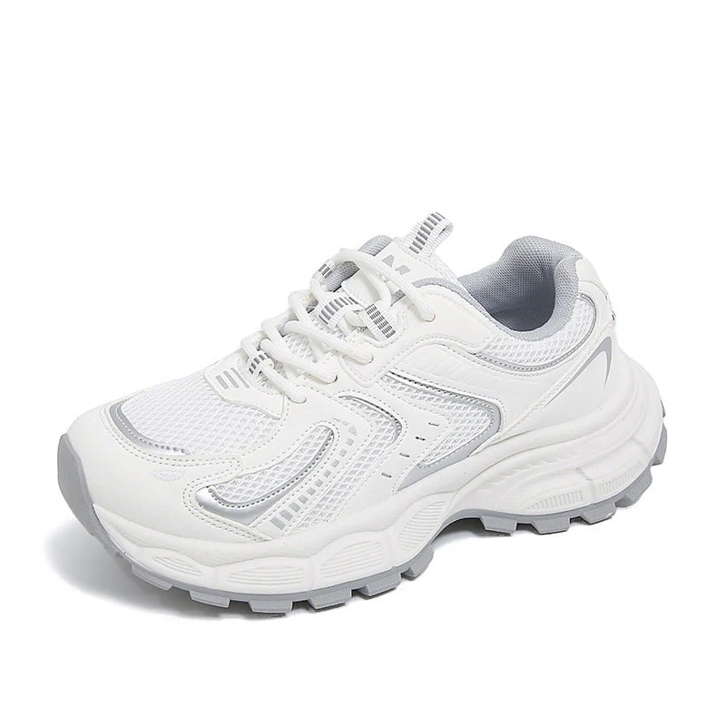 Damen Sportliche Freizeitschuhe mit atmungsaktiver Mesh-Oberfläche und stoßdämpfender Laufsohle - Image 4