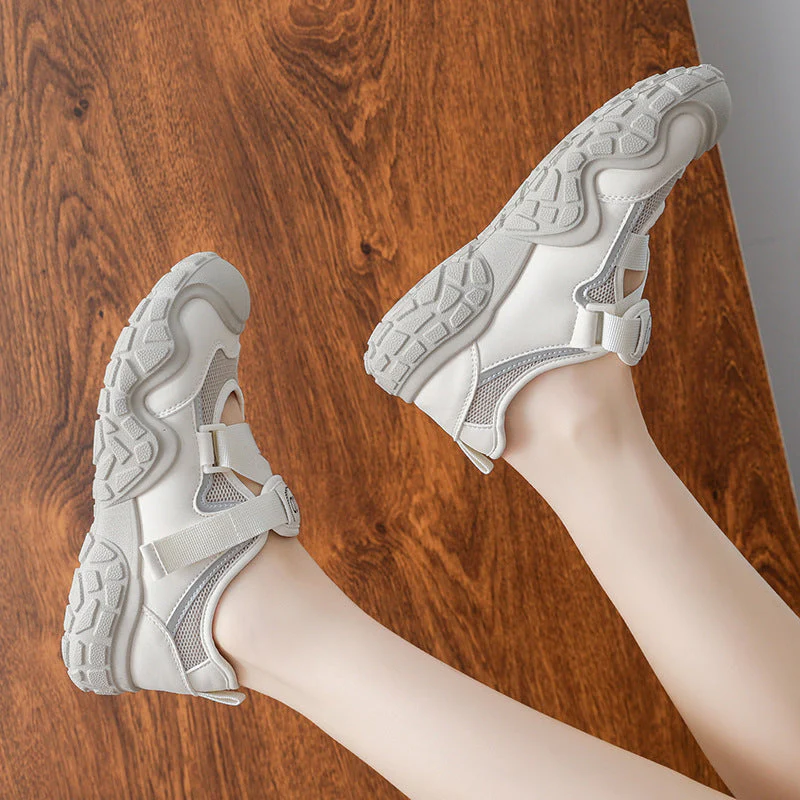 Damen Sportliche Freizeitschuhe mit atmungsaktiver Netzoberfläche und rutschfester Sohle - Image 3
