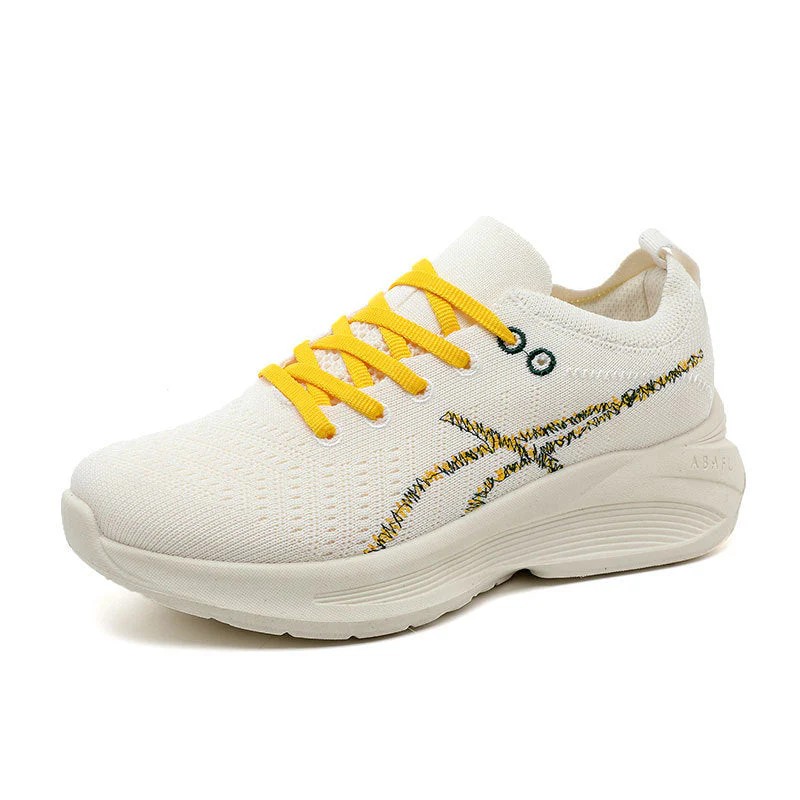 Damen Sportliche Freizeitsneaker mit atmungsaktivem Obermaterial und dämpfender Laufsohle - Image 4