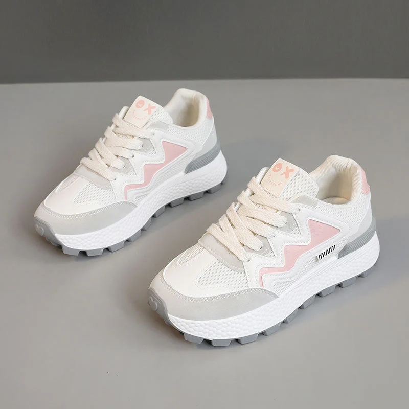 Damen Sportliche Freizeitsneaker mit atmungsaktiver Mesh-Oberfläche und dämpfender Laufsohle - Image 8