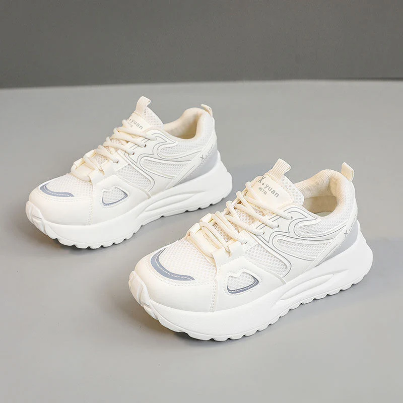 Damen Sportliche High-Top Sneakers mit atmungsaktivem Mesh-Obermaterial und dämpfender Sohle - Image 5