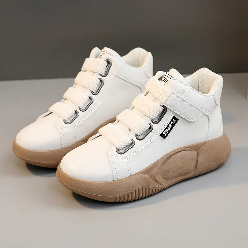 Damen Sportliche High-Top Sneakers mit elastischen Schnürsenkeln - Image 5