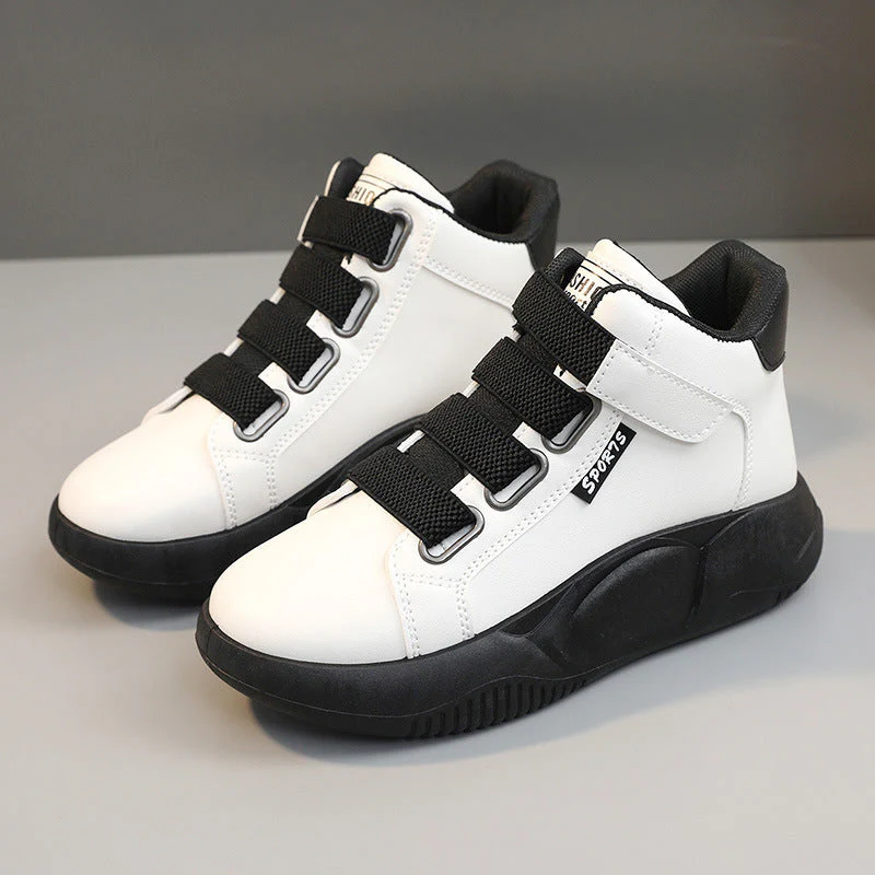Damen Sportliche High-Top Sneakers mit elastischen Schnürsenkeln - Image 6