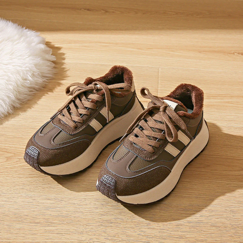 Damen Sportliche High-Top Sneakers mit gefüttertem Innenbereich - Image 5