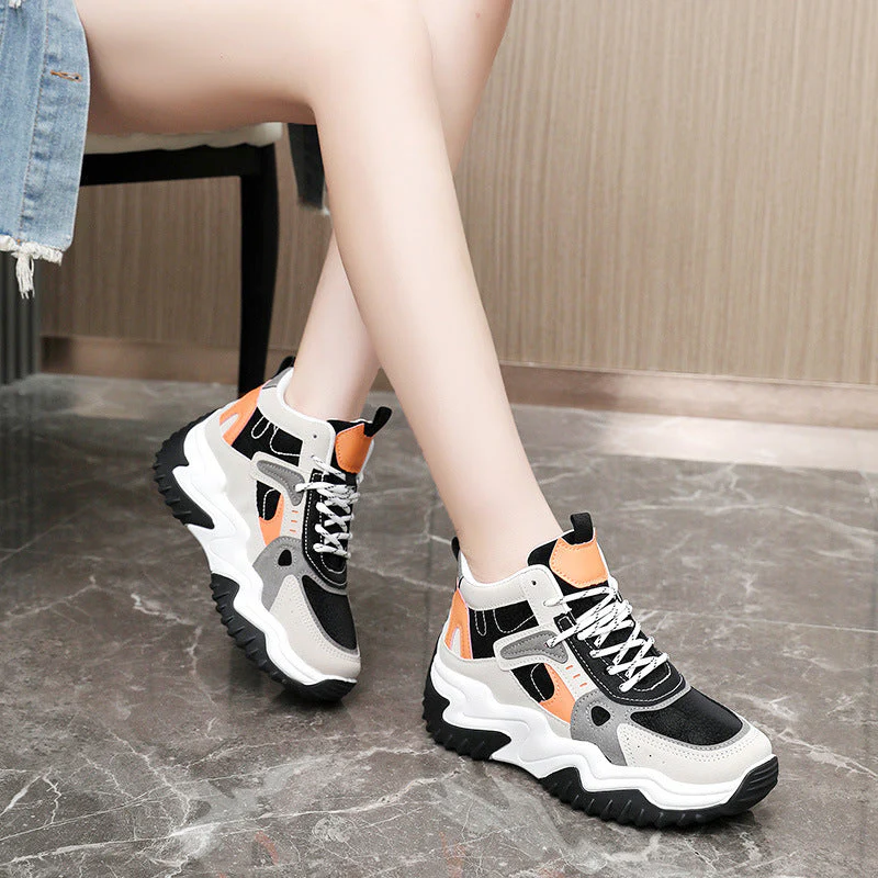 Damen Sportliche High-Top Sneakers mit innovativer Dämpfungstechnologie - Image 2