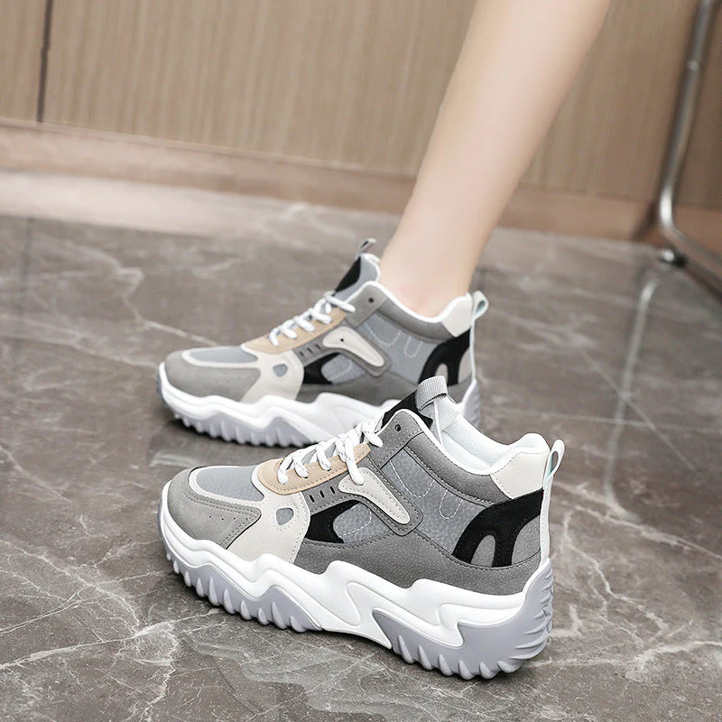 Damen Sportliche High-Top Sneakers mit innovativer Dämpfungstechnologie - Image 3