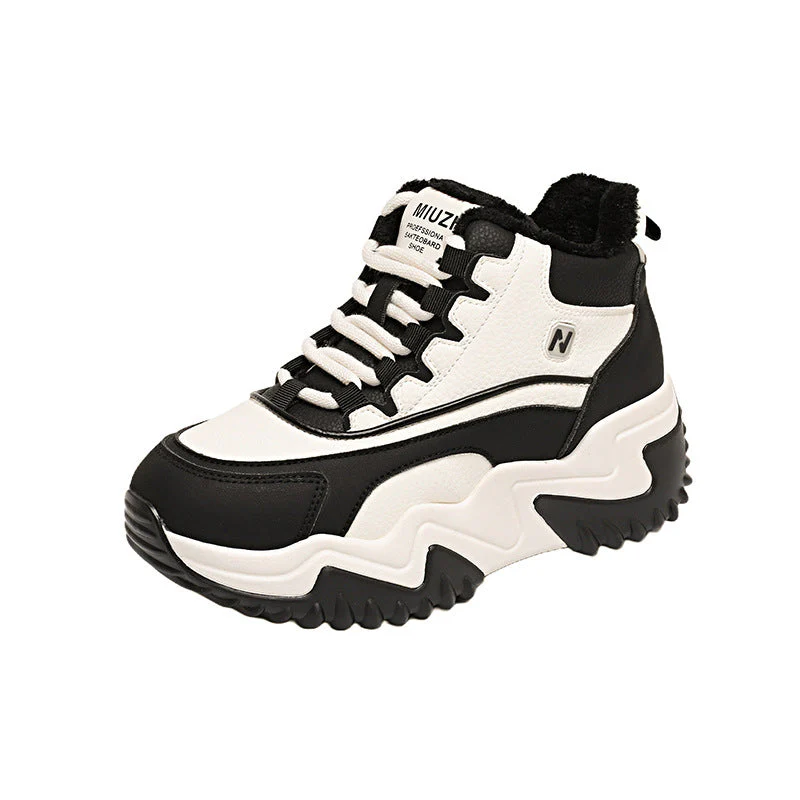 Damen Sportliche High-Top Sneakers mit kuscheligem Innenfutter - Image 6