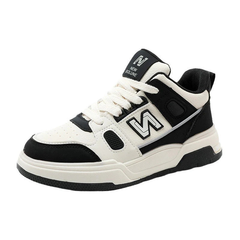 Damen Sportliche High-Top Sneakers mit modischem Design und atmungsaktiver Oberflächenstruktur - Image 4