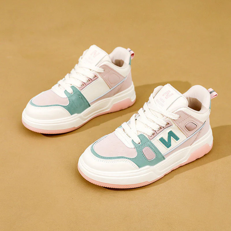 Damen Sportliche High-Top Sneakers mit modischem Design und atmungsaktiver Oberflächenstruktur - Image 6