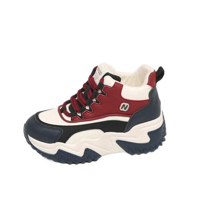 Damen Sportliche High-Top Sneakers mit robustem Profil und dynamischem Design - Image 4