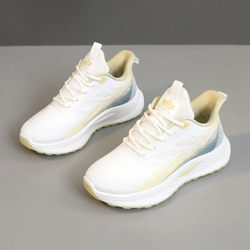 Damen Sportliche Lauf-Sneaker mit atmungsaktivem Mesh-Obermaterial und dämpfender Laufsohle - Image 7