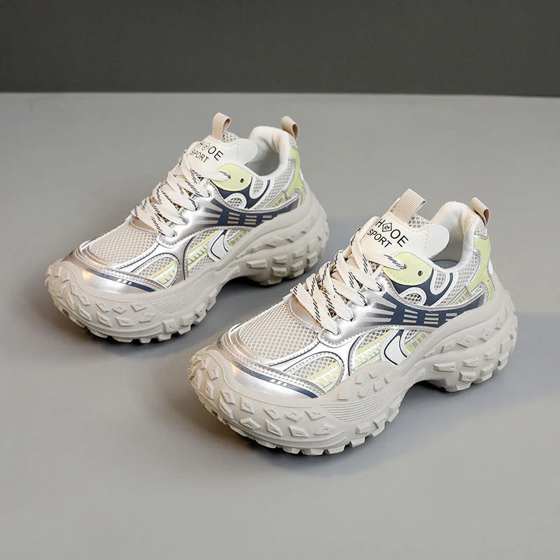Damen sportliche Lauf-Sneaker mit stoßdämpfendem Komfort und atmungsaktiver Konstruktion - Image 5