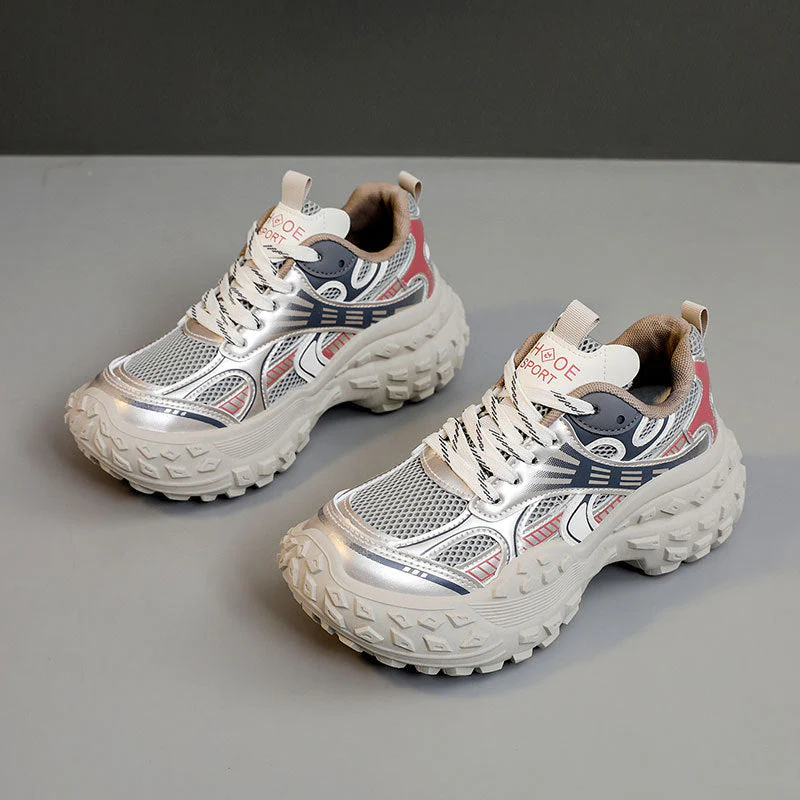 Damen sportliche Lauf-Sneaker mit stoßdämpfendem Komfort und atmungsaktiver Konstruktion - Image 6