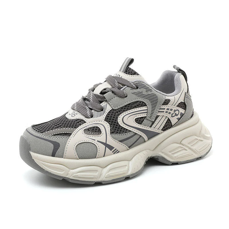 Damen sportliche Lauf Sneakers mit atmungsaktiver Mesh-Oberfläche und dämpfender Sohle - Image 4