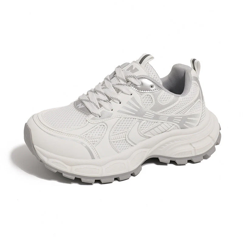 Damen Sportliche Lauf Sneakers mit atmungsaktiver Netzstruktur und dämpfender Sohle - Image 6