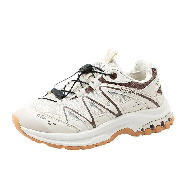 Damen Sportliche Laufschuhe mit elastischen Schnürsystem und atmungsaktiver Mesh-Oberfläche - Image 4