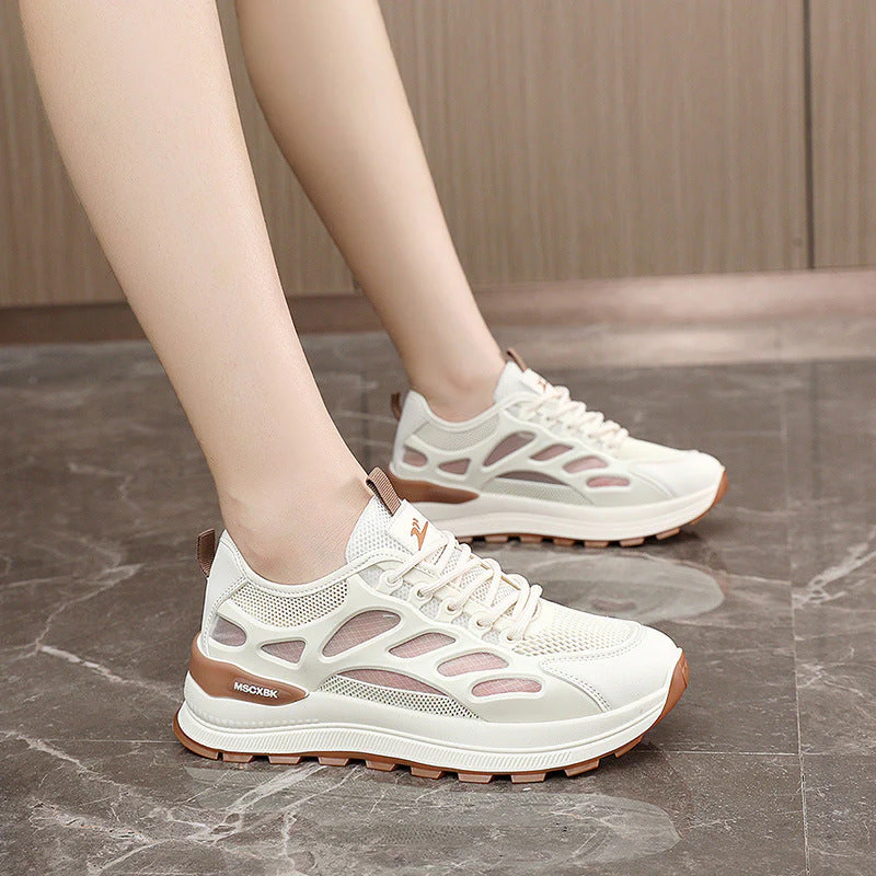 Damen Sportliche Mesh-Laufschuhe mit ergonomischer Dämpfung - Image 3