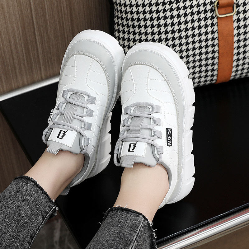 Damen Sportliche Plateau Sneaker - Image 2