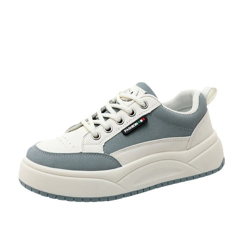 Damen Sportliche Plateau-Sneaker mit atmungsaktivem Mesh- - Image 4