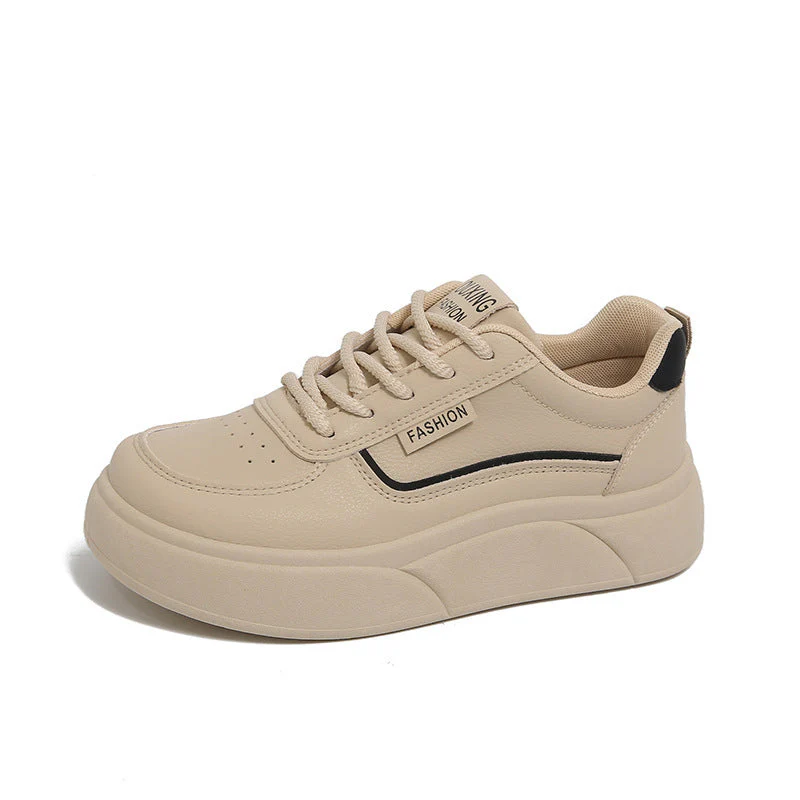 Damen Sportliche Plateau Sneakers - Image 5