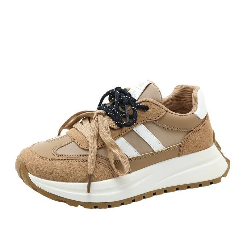 Damen Sportliche Plateau Sneakers mit atmungsaktivem Obermaterial - Image 4