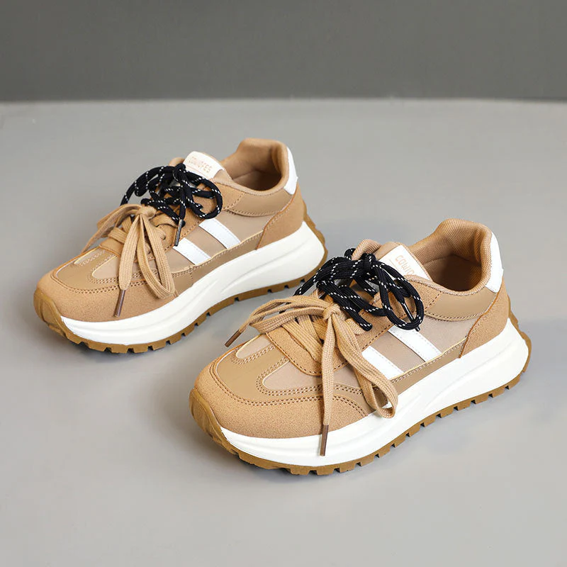 Damen Sportliche Plateau Sneakers mit atmungsaktivem Obermaterial - Image 5