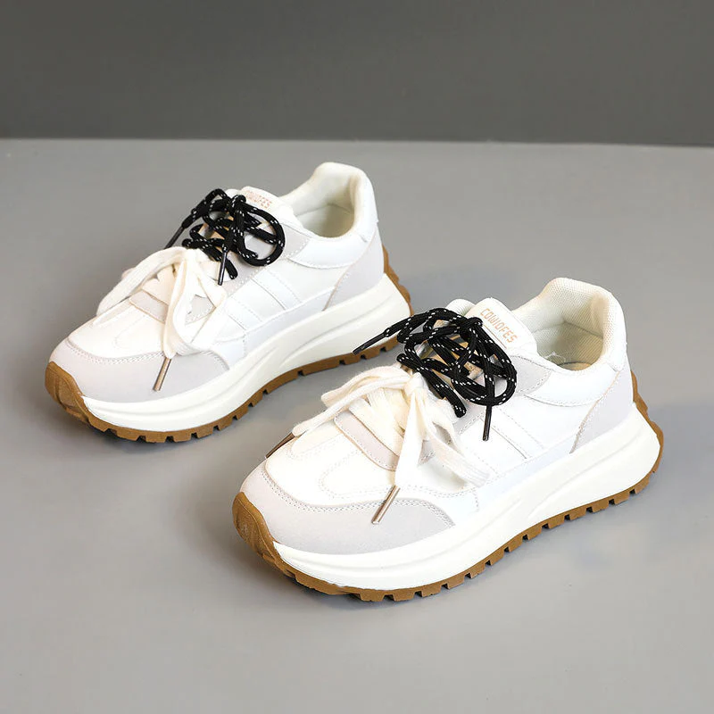 Damen Sportliche Plateau Sneakers mit atmungsaktivem Obermaterial - Image 7