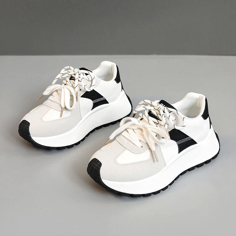 Damen Sportliche Plateau Sneakers mit atmungsaktiver Polsterung - Image 5