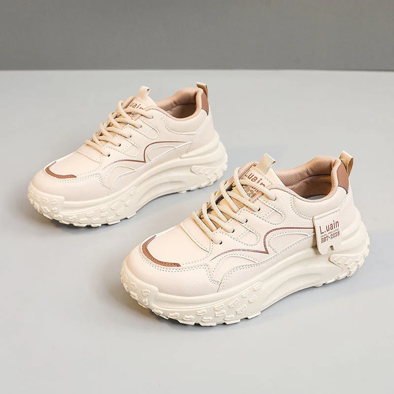 Damen Sportliche Plattform Sneakers mit dämpfender Sohle und atmungsaktivem Obermaterial - Image 5
