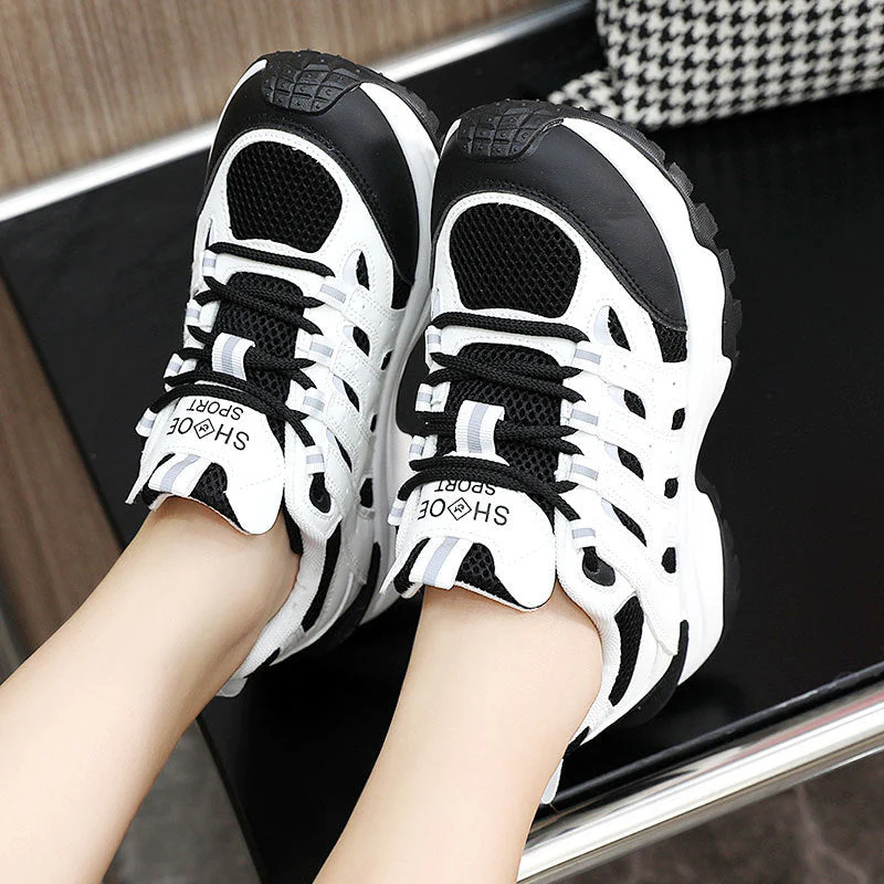 Damen Sportliche Schnürsneaker mit atmungsaktivem Obermaterial - Image 3