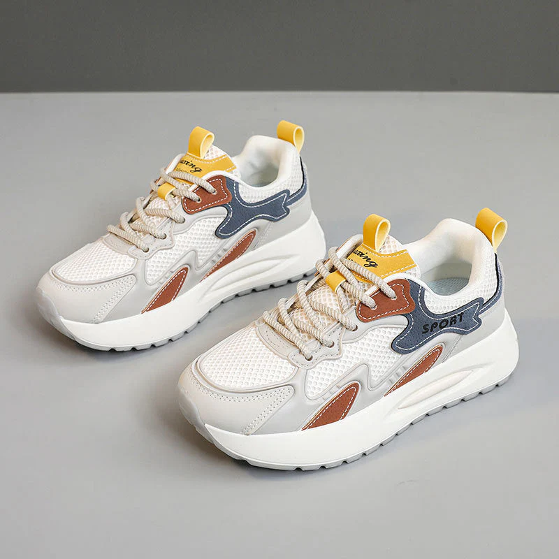 Damen Sportliche Sneaker mit atmungsaktivem Mesh-Obermaterial und dämpfender Laufsohle - Image 6