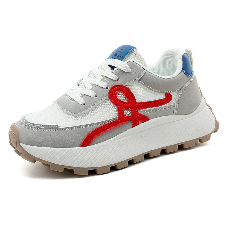 Damen Sportliche Sneaker mit atmungsaktiver Mesh-Oberfläche und dämpfendem Komfort - Image 4