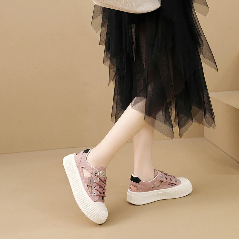 Damen Sportliche Sneaker mit atmungsaktiver Mesh-Oberfläche und flexiblem Design - Image 3