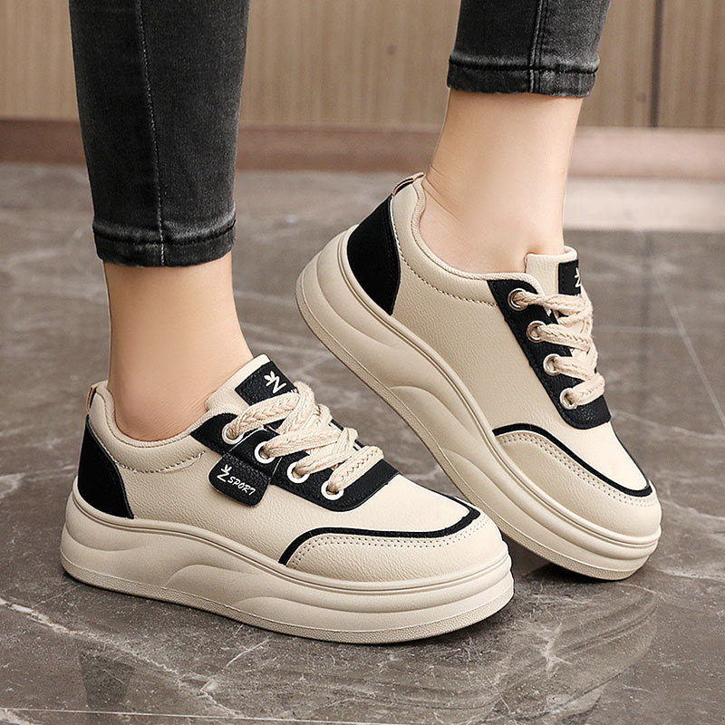 Damen Sportliche Sneaker mit atmungsaktiver Oberflächenstruktur und dämpfendem Fußbett - Image 3
