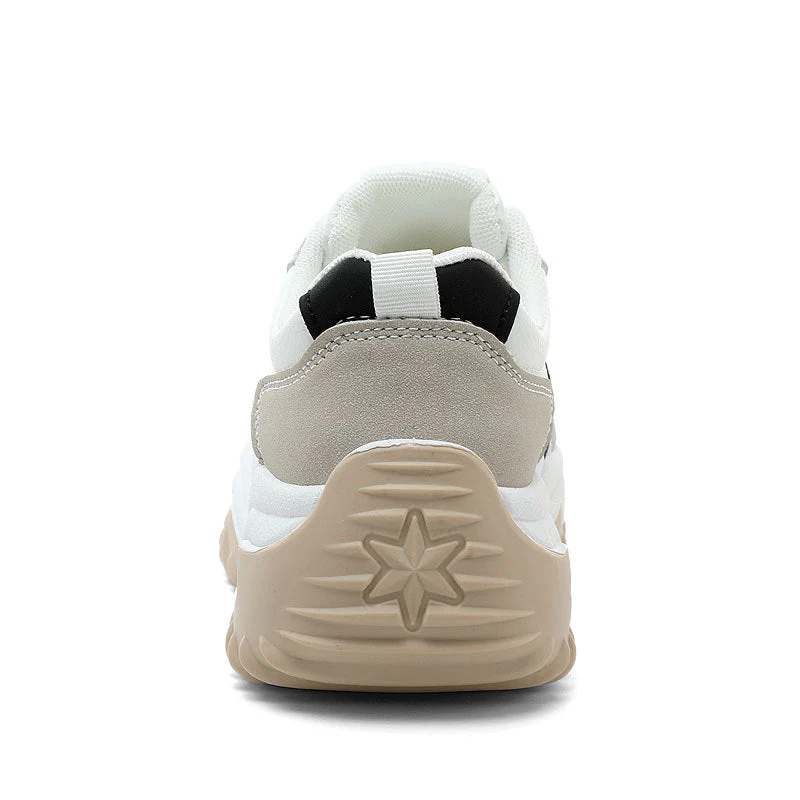 Damen Sportliche Sneaker mit atmungsaktiver Oberflächenstruktur und rutschfester Laufsohle - Image 2