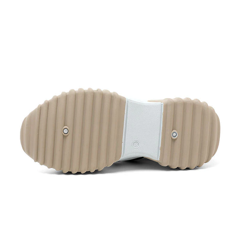 Damen Sportliche Sneaker mit atmungsaktiver Oberflächenstruktur und rutschfester Laufsohle - Image 3