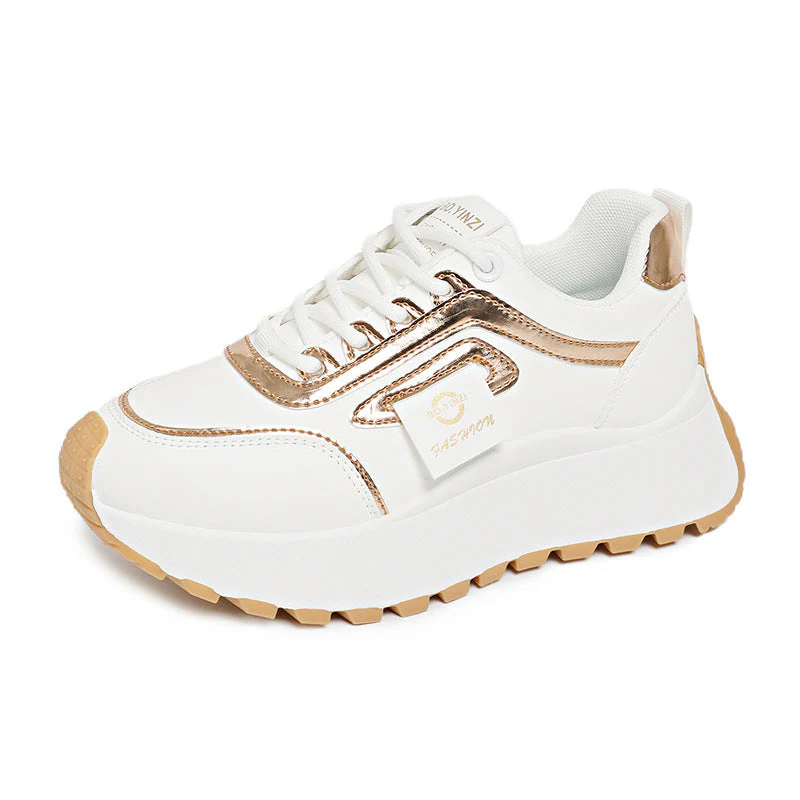 Damen Sportliche Sneaker mit futuristischem Design und gepolstertem Komfort - Image 4