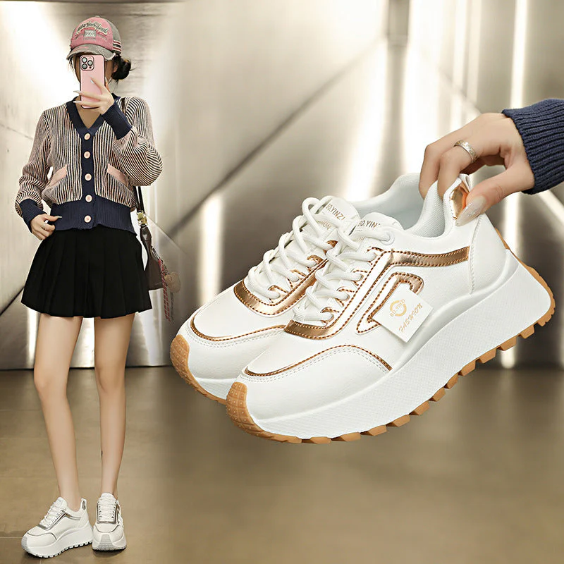 Damen Sportliche Sneaker mit futuristischem Design und gepolstertem Komfort - Image 5