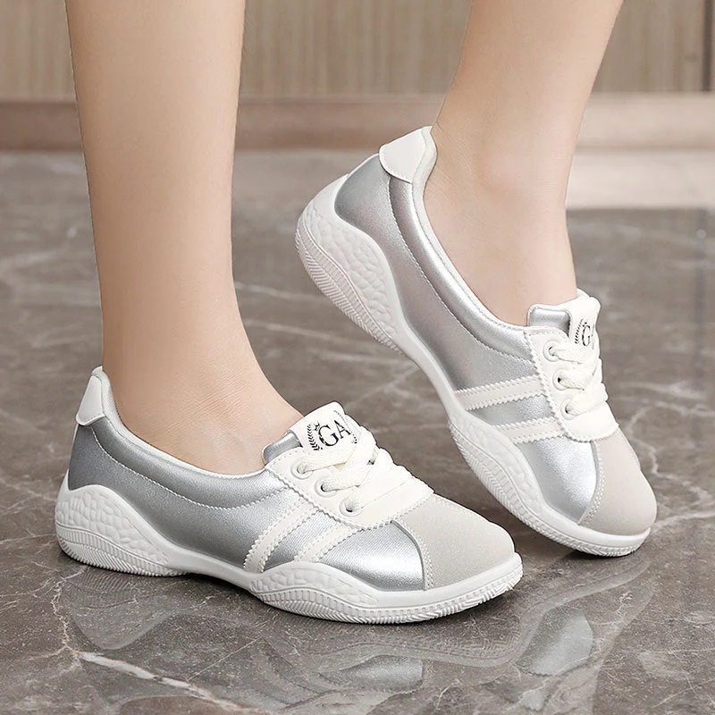 Damen sportliche Sneaker mit gepolstertem Innenbereich und rutschfester Sohle - Image 2
