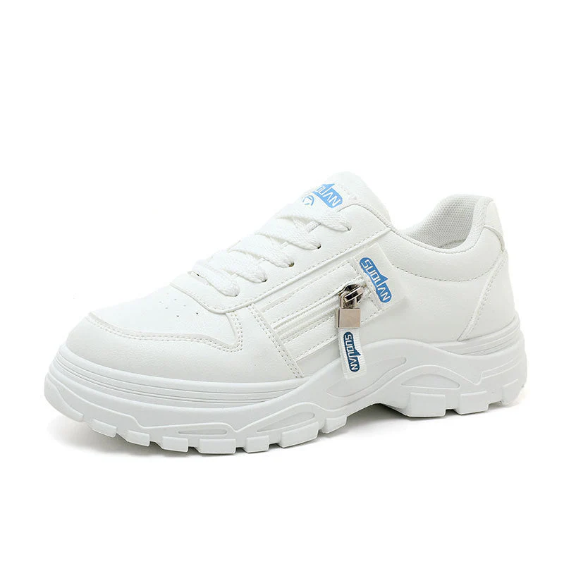 Damen Sportliche Sneaker mit praktischem Reißverschluss und rutschfester Sohle - Image 4