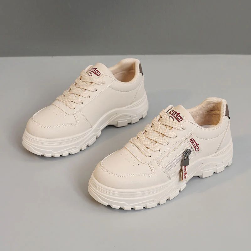 Damen Sportliche Sneaker mit praktischem Reißverschluss und rutschfester Sohle - Image 6